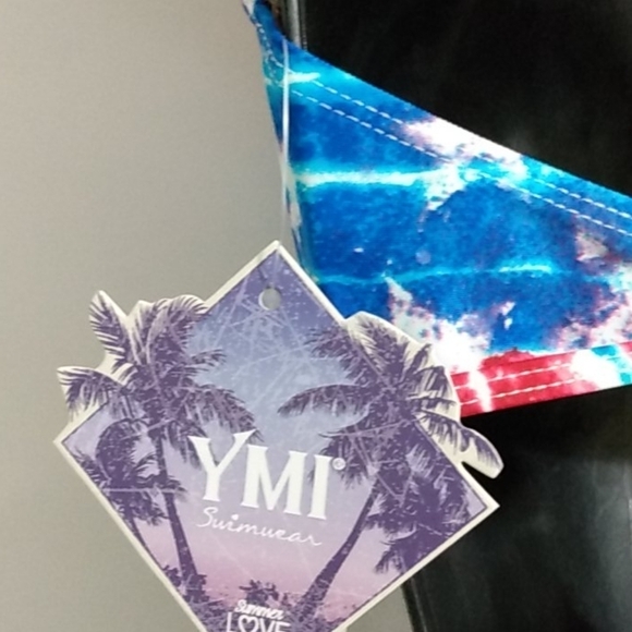 YMI SUMMER LOVE HALTER BIKINI NWT SIZE LARGE - Picture 8 of 11